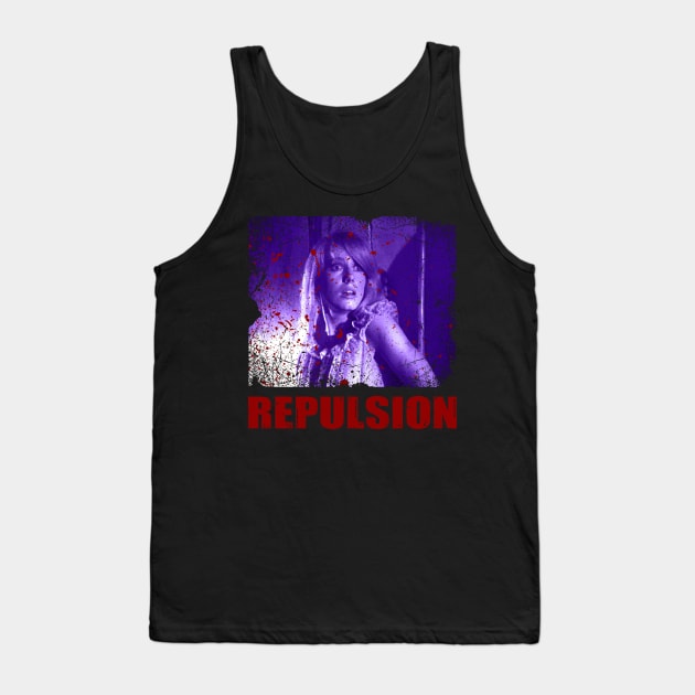 Fear Takes Hold Repulsions Psychological Horror Tee Tank Top by Camping Addict